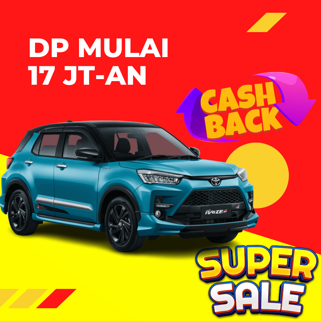 dealer toyota bandung - harga raize - kredit raize